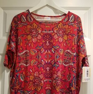 Lularoe XS Irma top NWT